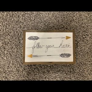 Rustic Follow Your Dreams Sign